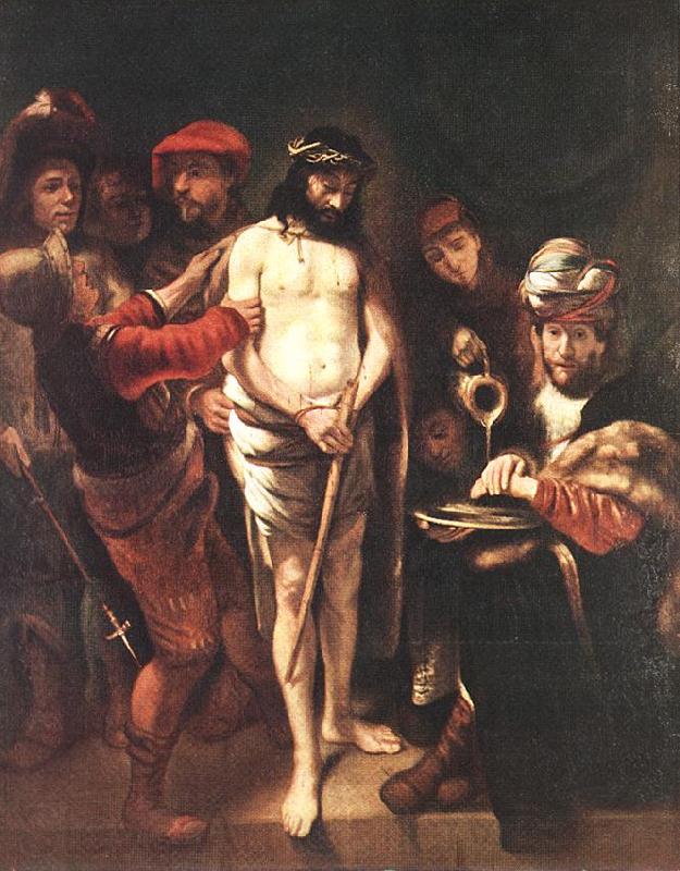 MAES, Nicolaes Christ before Pilate af France oil painting art
